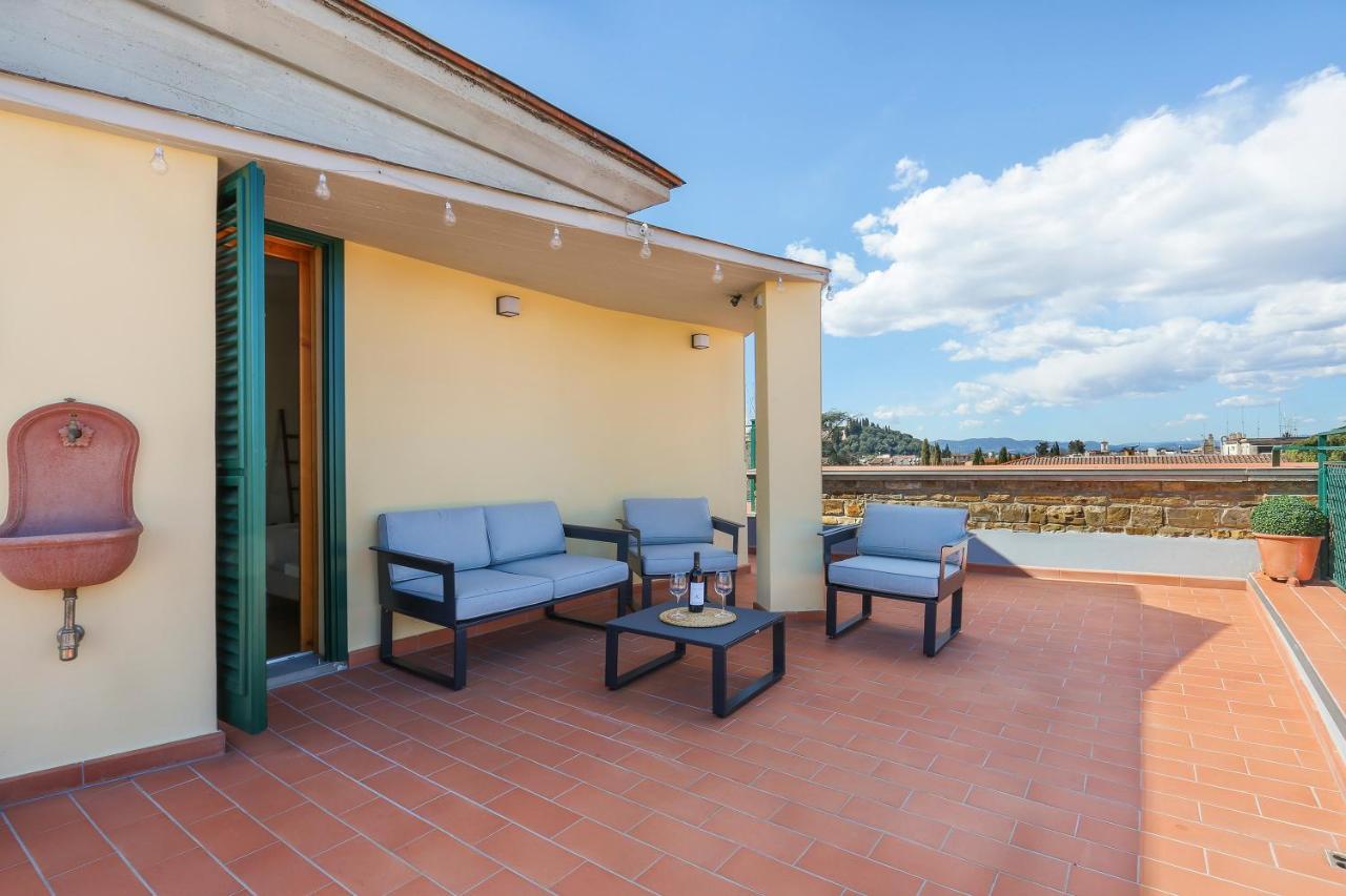 Апартаменти Penthouse With Big Terrace In Oltrarno Флоренція Екстер'єр фото